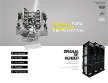 Tablet Screenshot of granjaderender.cl